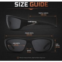 LUSTEPTO UV400 Bike Fishing Polarized Sun Glasses Camping Climbing Hiking Clear Vision Lens