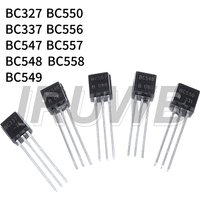 100pcs New Original TO92 BC327 BC337 BC517 BC547 BC548 BC549 BC550 BC556 BC557 BC558 TO-92 Transistor NPN PNP