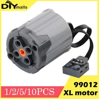 XL Motor 8882 MOC Power Functions Compatible with Legoeds Building Blocks Technical Parts Electric Car Truck Power Modification