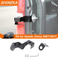SHINEKA Car Antenna Bracket Stand Mount for Suzuki Jimny 2007-2017 Car Antennas Support Holder Exterior Accessories Black Iron