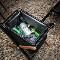1Unit IGT ice Bucket Camping Table incubator Refrigerated Picnic iced Drink ice Bag Water Storage insulation Bag