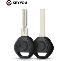 KEYYOU Transponder Car Key Shell Case For BMW 3 5 7 Z3 SERIES E36 E34 E38 E39 HU58 / HU92 Uncut Blade Replacement