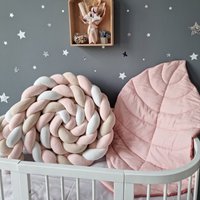 13cm Wide Crib Protector Cushion Newborn Decoration Of Room Gift Boy And Girl Bed Decoration 2m 3m Baby Bed Bumper