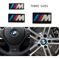 4PCS Customized Car Stickers Steering Wheel Hub Decals For BMW M Performance E84 E87 X5 E70 F25 E90 E91 F01 F02 E60 E61 F10 F15
