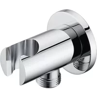 Hotel Home Shower Head Holder Shower Head Bracket Wall Mounted Bracket Rust Proof Zinc Alloy Silver Wall-mounted
