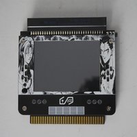 MD Mini 3.5 Inch Screen Game Card For Mega Drive Reteo Game Parts