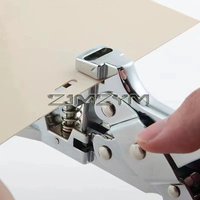 Professional-Grade 3-in-1 Hole Punch: Multi-Size Oval, R5 Corner & 5mm Circle for ID Cards, PVC & Photos | Heavy-Duty Steel Craf