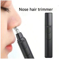 2026 Electric nose hair trimmer, trimmer remover, ear nose hair trimmer, ear nose eyebrow trimmer Battery-powered (Without batte