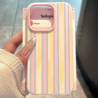 Minimalist Stripes Cover For Samsung Galaxy S21 S26 S25 S24 S23 S22 Ultra Plus FE Case For A37 A36 A54 A55 A56 Shockproof Funda