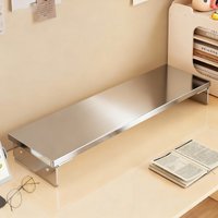 Elevating Computer Stand Dormitory Workstation Desktop Notebook Monitor Base Holder Riser Shelf Simple Design Universal Use