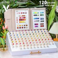 VINIMAY Gel Nail Polish Set 120 Colors With Color Card For Nail Salon Soak Off Manicure UV LED Gel Whole Set Varnish Kit 15ml