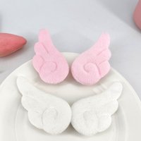 2Pcs/20Pcs 5cm Angel Wings Super Cute Angel Wing Plush Hairpin Girl Hair Clip Accessories Barrettes Hairgrip Headdress Headwear