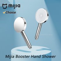 New Mijia Booster Hand Shower Pressurized Water Outlet Low-Noise Water Inlet Technology Anti-scald Handle Design