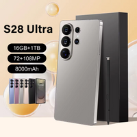 2026 NEW Silicone Case for SNS S28 Ultra 7.3inch Global Edition Mobile Phones Accessories 7800mAh HD Smart Android WiFi