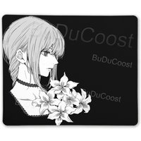 Cute White Rabbit Pink Desk Pad Mouse Protector Small Mouse Pad Gamer Desk Mat Pc Laptop Green Plant Tablemat Office Accessories