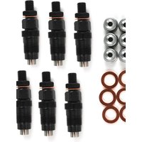 6pcs Diesel Fuel Injectors For Nissan Patrol GU Y61 TD42 TD42T Engine Car Replacement Parts