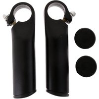Universal Aluminum Alloy Handlebar Grips Bike Bar Ends Ergonomic Bicycle Accessory for Mountain or Road Bikes