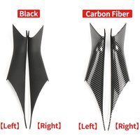 For G30 Car Interior Carbon Fiber Door Handle Cover Trim Door Bowl Stickers Decoration For BMW 5 series 520 523 525 530 528 535i