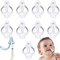 1pcs/6Pcs Nose and Ear Wash Soft Tip ,Adult Ear Wash and Nasal Mouth, Children's Nose Mouth, Reusable, Nasal Syringe Cap,