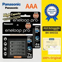 High Capacity Panasonic Eneloop Pro AAA 950mAh Pre-Charged Rechargeable Batteries for Flashlight, Toy, Camera, Controller