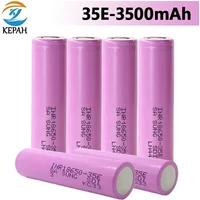 New Original 18650 lithium-ion battery 3500mAh 25A discharge INR18650 35E 3.7V flashlight battery electronic cigarette battery