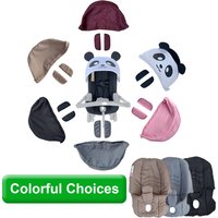 COLU KID Seat Cushion or Canopy for Doona+ Car Seat and Strollers, Multiple Colored Change kit , Colourful Choice