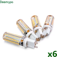 6pcs/lot LED G9 Lamp AC220V 6W 7W 9W 10W 12W Led Bulb SMD 2835 3014 2508 Led G9 Light Replace 20W/30W/40W/50W Halogen Lamp Light