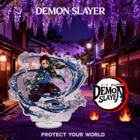 Demon Slayer Anime Acrylic Stand Tanjiro Nezuko Zenitsu In Stock Manufacturer Decoration Figure Collectible Merchandise Gift