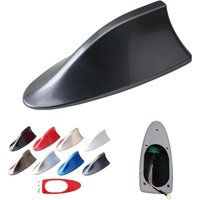 Car Roof Shark Fin Antenna - Upgraded Signal Universal FM/AM Aerial for Ford/Chevrolet/Cadillac/Jeep/Subaru/Suzuki/etc