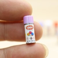 Mini Spray Paint Can Model Fake Small Can Dollhouse Miniature Accessory Scene Decoration DIY Photography Prop Home Decor