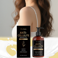 Citrus Body Massage Oil Moisturizing Dry Skin Treatment with Lemon Grapefruit Relaxing Muscle Tension Relief Firming Hydrating
