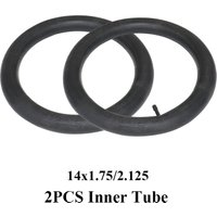 2pcs 14 Inch 14x2.125 Butyl Inner Tube 14x1.75/2.125 for Electric Scooters E-Bike Unicycle Tyre Bicycle Accessories