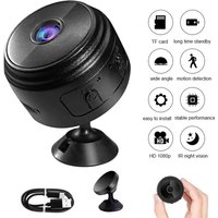 Mini Camera 1080P HD Clear Night Vision Lightweight Portable Premium Cams Monitoring Detection Wireless WiFi Surveillance Camera