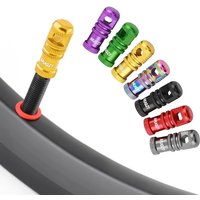 2PCS Presta Valve Cap with Core Removal Tool for Bicycle Tubeless Tire Stem MTB Accessories Bike Valve Caps