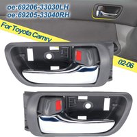 Inner Door Handle Inside Front Rear Chrome For Toyota Camry CV 36 2002- 2006 2003 Grey 69206-33030LH 6920633030E Replacement
