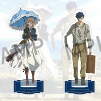 Anime Violet Evergarden New Arrival 15cm HD Acrylic Stand Violet Gilbert Cattleya Desktop Decor Carnival Gift keychain