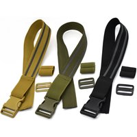 1.5" Thigh Strap Tactical Drop Leg Strap Band with Quick-Release Buckle,Non-slip Airsoft Leg Strap Belt Holster Accessories