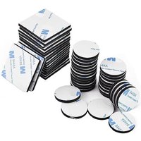 60Pcs/Mixed Double Sided Foam Tape Strong Sticky Adhesive Pads No Trace Mounting Squares For Wall Car Home Office DIY Crafts Set