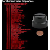 1pc Reel Wire Gauge Nut For SLX DC Half Moon Cap M7 S Brands Water Drop Wheels Wires Gauge Nuts Fishing Accessories