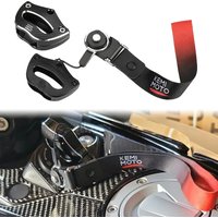 1 PCS On-road Key Holder with Lanyard Plastic/Aluminum Compatible with Can-Am Spyder RS RTS RT ST STS ST F3 2014-2023