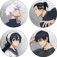Jujutsu Kaisen Anime Badge Set Gojo Satoru Fushiguro Megumi Itadori Yuji Pin Brooch Metal Enamel Pins Collection for Cosplay