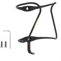 AliExpress NONE Enlee Bicycle Water Bottle Cage Carbon Fiber Ultra Light 9g Universal Bottle Holder for Road Mountain Bike Cycling Equipment