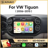 Ainavi Car Radio For Volkswagen VW Tiguan 2006 2010 2016 Golf Plus Wireless Carplay Android Auto Car Stereo Multimedia Player image 4