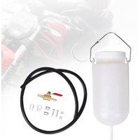 Auxiliary Fuel Tank 1L with Fuel Hose Versatile Fuel Storage for Motorcycles