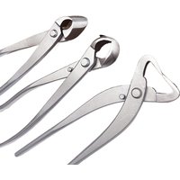Heavy Duty Bonsai Ball Tongs and Scissors for Precise Pruning Gardening Tools with Non Slip Grip and Rust Resistant Finish
