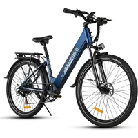 AliExpress NONE samebike RS-A01 PRO-T Adult electric bike 500W City ebike 36v15Ah E-bike 27.5 inches tire Electric Bike