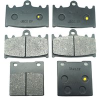 Motorcycle Front Rear Brake Pads For KAWASAKI ZX400 ZXR400 1988-1989 ZXR400R 89 ZZR400 90-92 ZXR750 89-1995 ZX 400 ZXR 400R 750