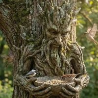 Bigfoot Bird Feeder Bigfoot Bird Feeder Outdoor Hanging Bird Feeder Wildlife Garden Decoration, Pendant
