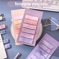 Gradient colored sticky notes, index stickers, copyable stickers, sticky strong note stickers