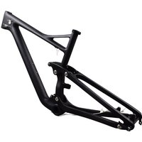AliExpress Airwolf T1000 Carbon Full Suspension MTB Frame 29er 122mm Travel Enduro Bike Frame with Internal Cable Routing Boost 12x142mm PF30 BB